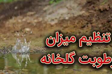 تنظیم رطوبت گلخانه