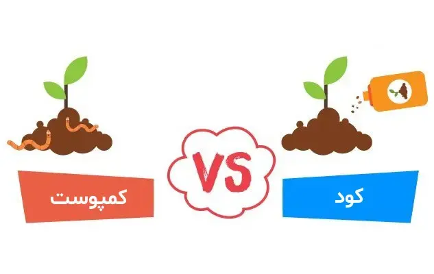 مقایسه کمپوست و کود