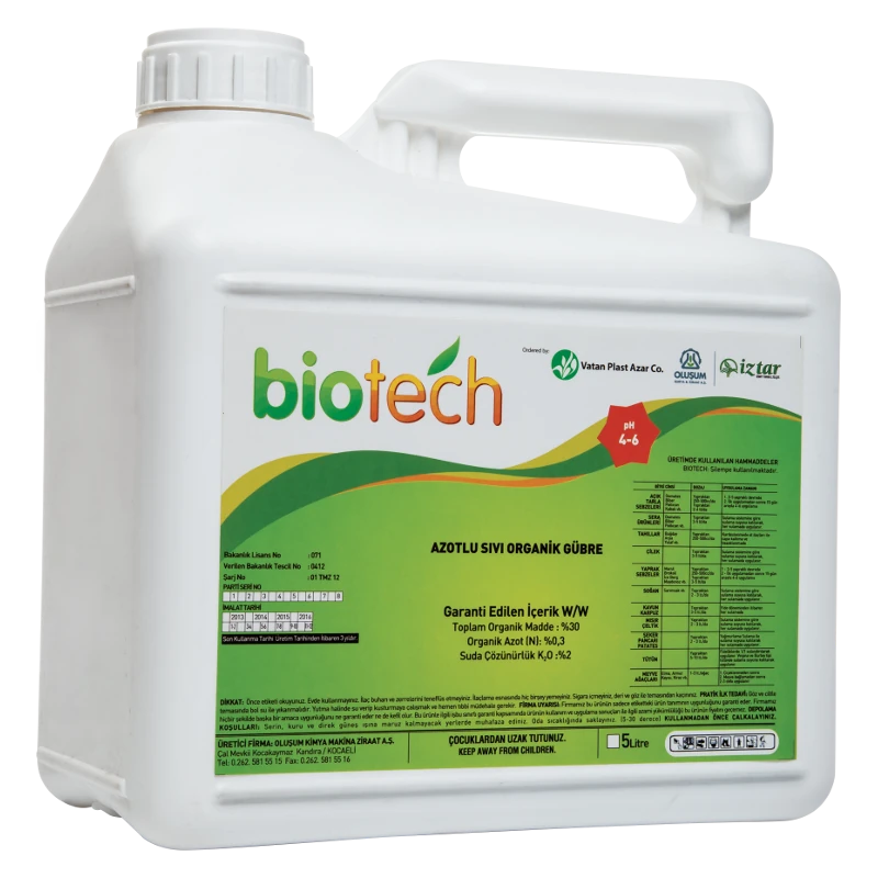 کود ارگانیک Biotech - ۵ لیتر
